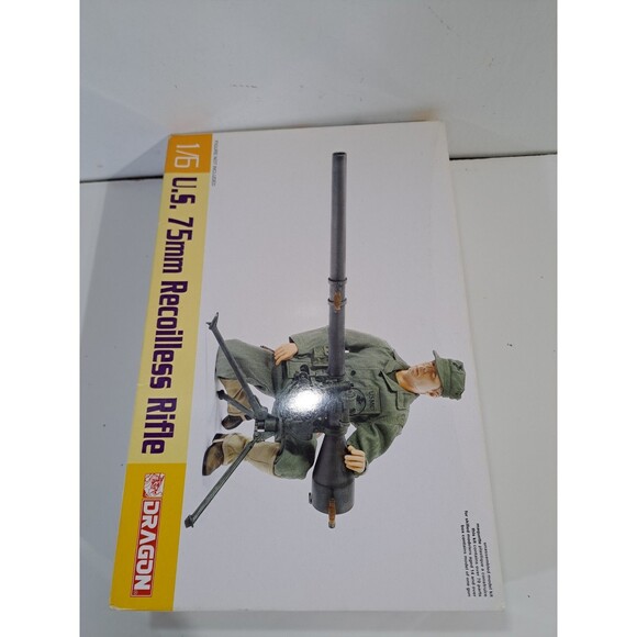 NOB Dragon 75019 1:6 Scale U.S. 75mm Recoilless Rifle Model Kit - Picture 10 of 15